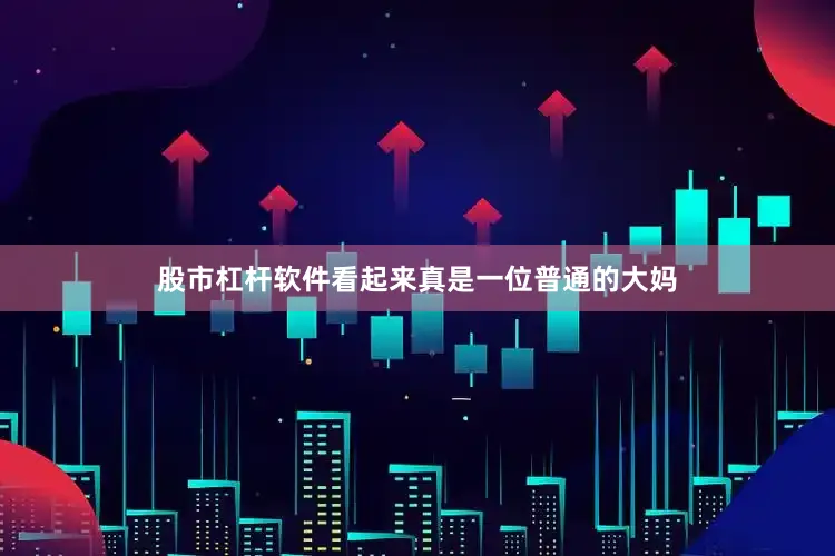股市杠杆软件看起来真是一位普通的大妈