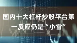 国内十大杠杆炒股平台第一反应仍是“小雪”